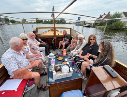 Literaire boottocht op de Amstel – door Ben Voorend