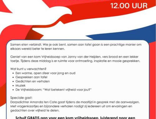 Gratis Bevrijdingslunch in Bilderdijkhof