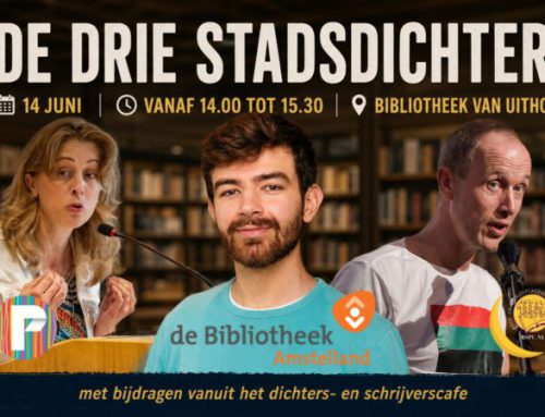 De Drie Dichters in Cultuur Café bibliotheek